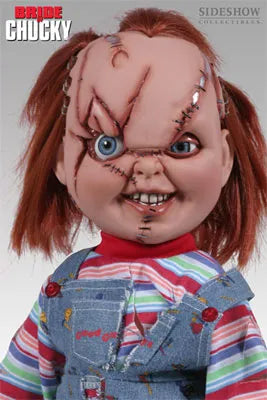 Bride of Chucky - 14 Inch Vinyl Figure: Chuckyㅤ – Sideshow Collectibles – ActionFigureBrasil
