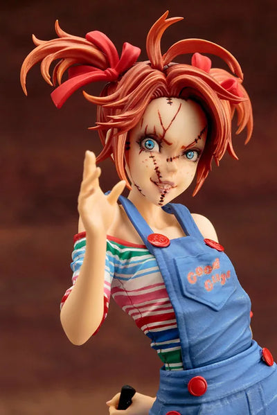 Bride of Chucky - Chucky - Bishoujo Statue - Horror Bishoujo - 2025 Re-release (Kotobukiya)ㅤ – Kotobukiya – ActionFigureBrasil — com base expositora