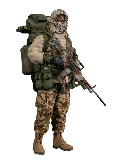 British Army Special Air Service - SAS - Gunner Gulf War 1991 - 1/6 (Damutoi)ㅤ – Damutoi – ActionFigureBrasil