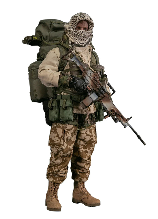 British Army Special Air Service - SAS - Gunner Gulf War 1991 - 1/6 (Damutoi)ㅤ – Damutoi – ActionFigureBrasil