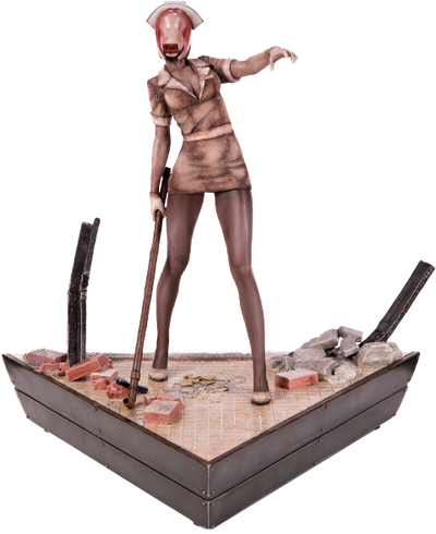 Bubble Head Nurse - LIMITED EDITION: 200 – First 4 Figures – ActionFigure Brasil — com base expositora