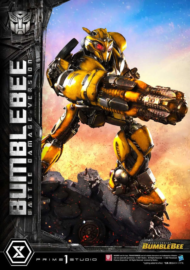 Bumblebee (Battle Damage Edition) Transformers: Bumblebee (Film) – Prime1Studio – ActionFigure Brasil