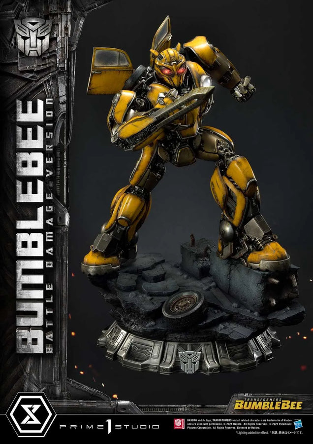 Bumblebee (Battle Damage Edition) Transformers: Bumblebee (Film) – Prime1Studio – ActionFigure Brasil