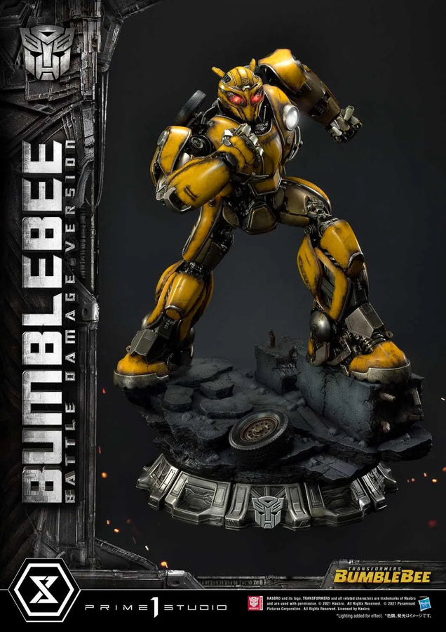 Bumblebee (Battle Damage Edition) Transformers: Bumblebee (Film) – Prime1Studio – ActionFigure Brasil