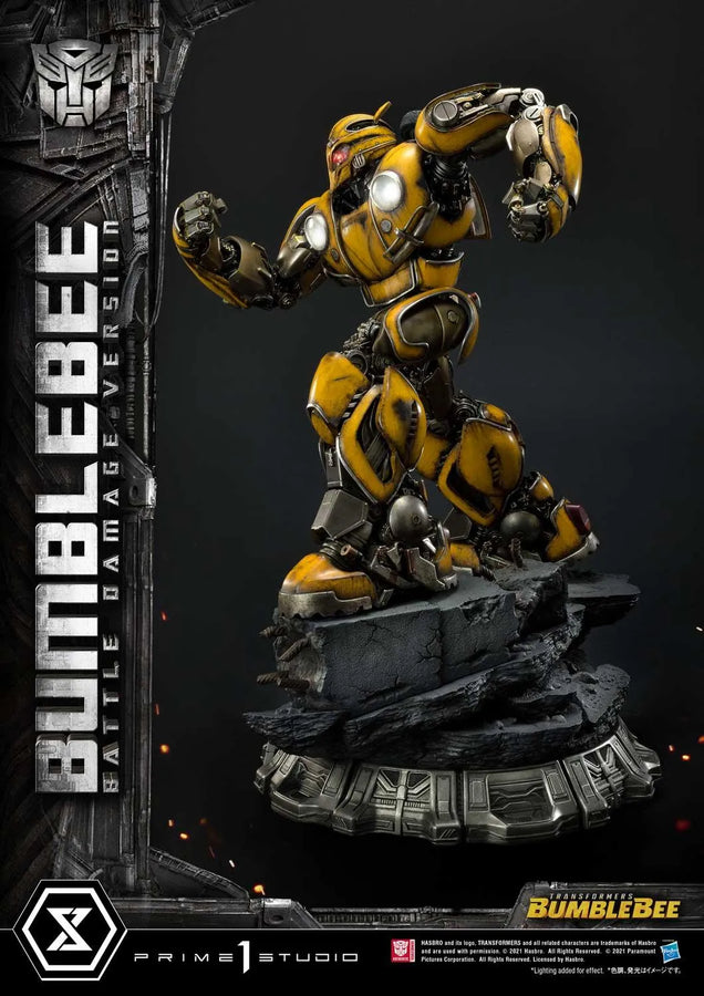 Bumblebee (Battle Damage Edition) Transformers: Bumblebee (Film) – Prime1Studio – ActionFigure Brasil