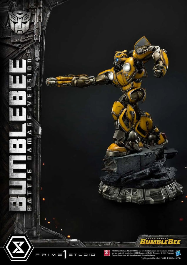 Bumblebee (Battle Damage Edition) Transformers: Bumblebee (Film) – Prime1Studio – ActionFigure Brasil