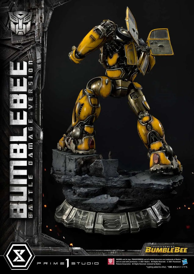 Bumblebee (Battle Damage Edition) Transformers: Bumblebee (Film) – Prime1Studio – ActionFigure Brasil