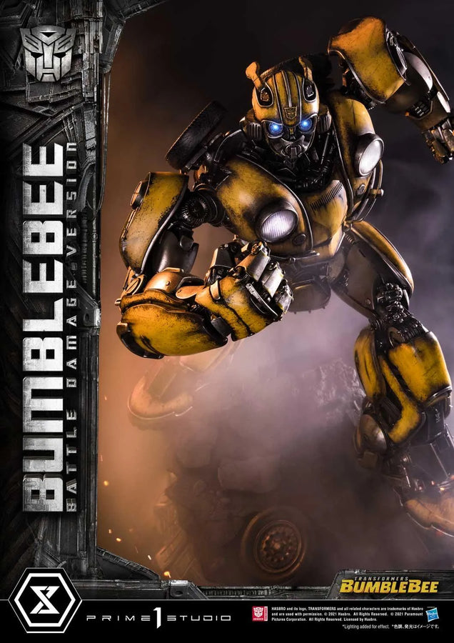 Bumblebee (Battle Damage Edition) Transformers: Bumblebee (Film) – Prime1Studio – ActionFigure Brasil