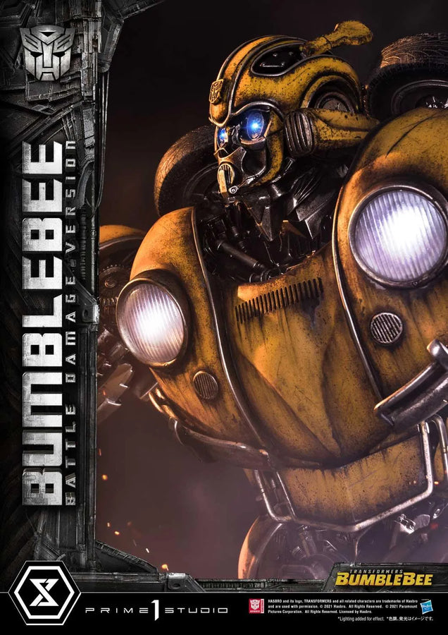 Bumblebee (Battle Damage Edition) Transformers: Bumblebee (Film) – Prime1Studio – ActionFigure Brasil