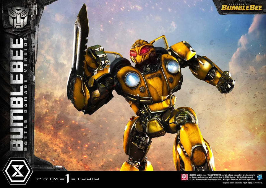 Bumblebee (Battle Damage Edition) Transformers: Bumblebee (Film) – Prime1Studio – ActionFigure Brasil