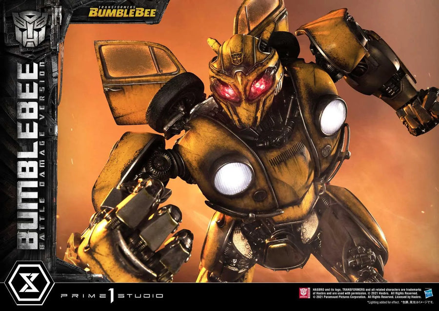 Bumblebee (Battle Damage Edition) Transformers: Bumblebee (Film) – Prime1Studio – ActionFigure Brasil