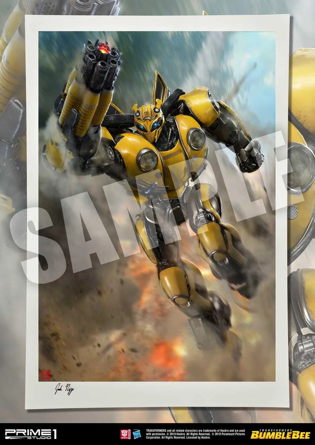 Bumblebee (Battle Mask Edition) Transformers: Bumblebee (Film) – Prime1Studio – ActionFigure Brasil