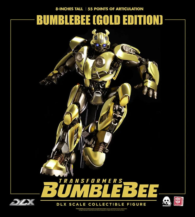 Bumblebee DLX (Gold Edition) - LIMITED EDITION: 1500 – Threezero – ActionFigure Brasil
