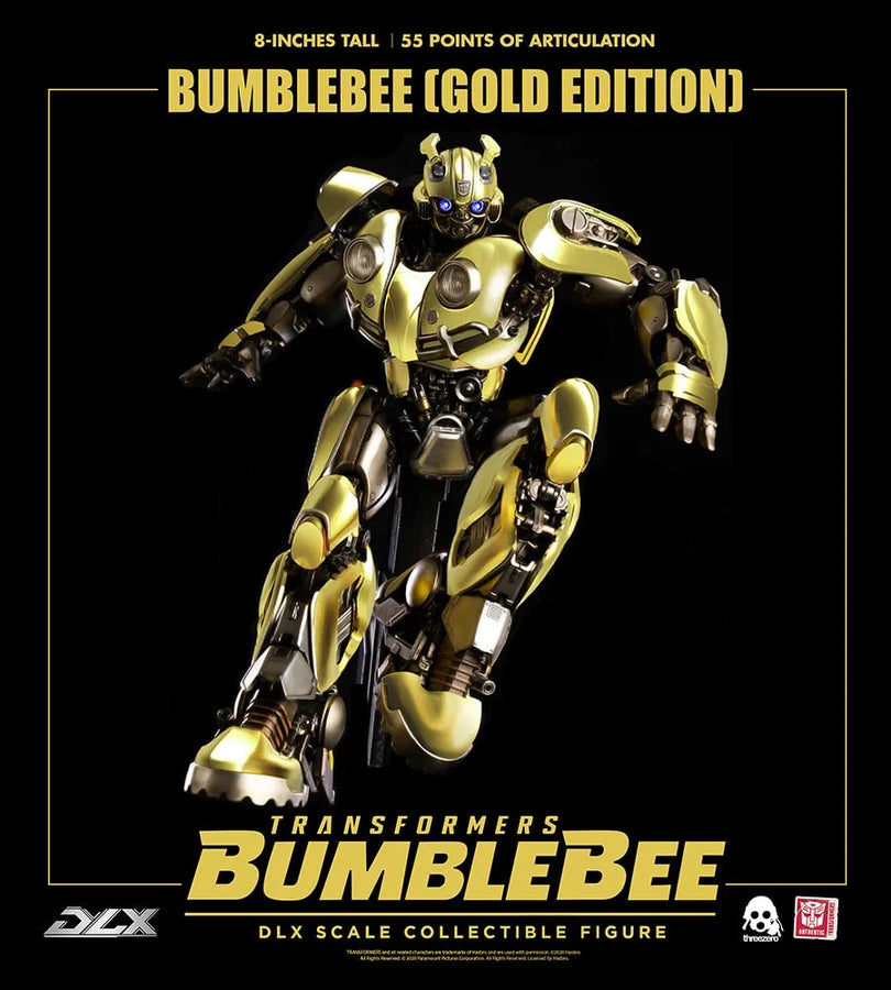 Bumblebee DLX (Gold Edition) - LIMITED EDITION: 1500 – Threezero – ActionFigure Brasil