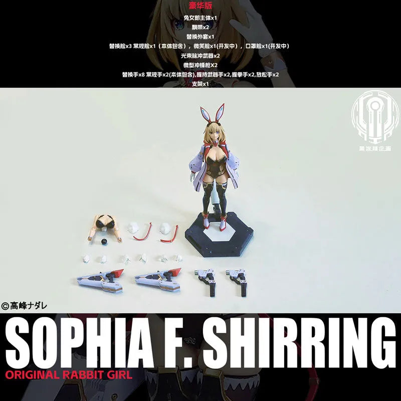 Bunny Girl Sophia F. Sherling - 1/12 - Deluxe Edition (BLACK CRYSTAL CANDY PROJECT)ㅤ – BLACK CRYSTAL CANDY PROJECT – ActionFigureBrasil