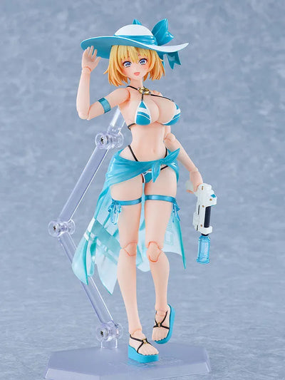 Bunny Suit Planning - Sophia F. Shirring - Figma (#674) - Swimsuit ver. (Max Factory) [Shop Exclusive]ㅤ – Max Factory – ActionFigureBrasil — com base expositora