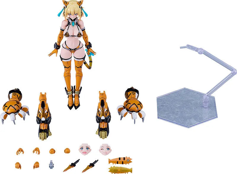 Bunny Suit Planning - Sophia F. Shirring - Plamax (BP-02) - Tiger Armor Ver. (Good Smile Company, Max Factory, Sentinel) [Shop Exclusive]ㅤ – Max Factory – ActionFigureBrasil