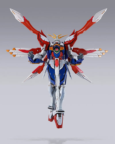 Burning Gundam & Burning Gundam Second – Tamashii Nations – ActionFigure Brasil — close