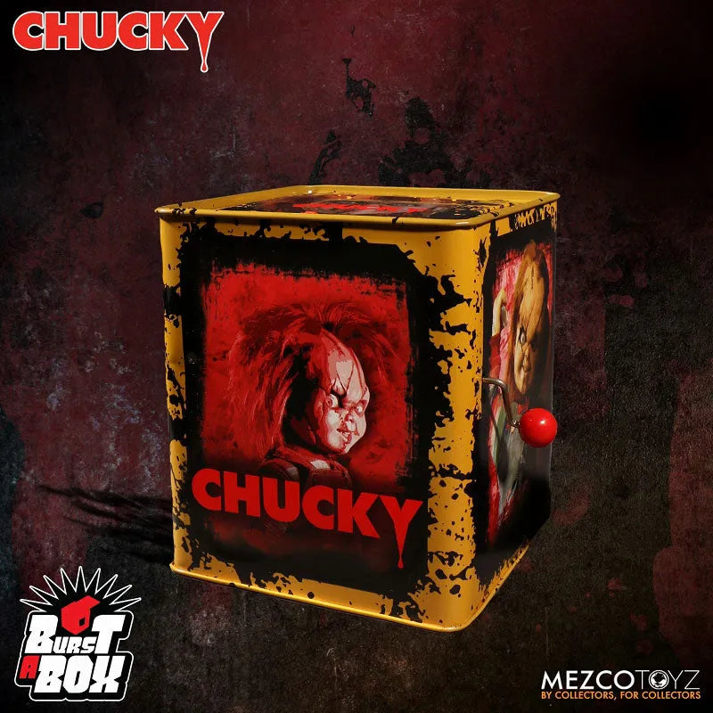 Burst-A-Box/ Child Play Chuckyㅤ – Mezco – ActionFigureBrasil