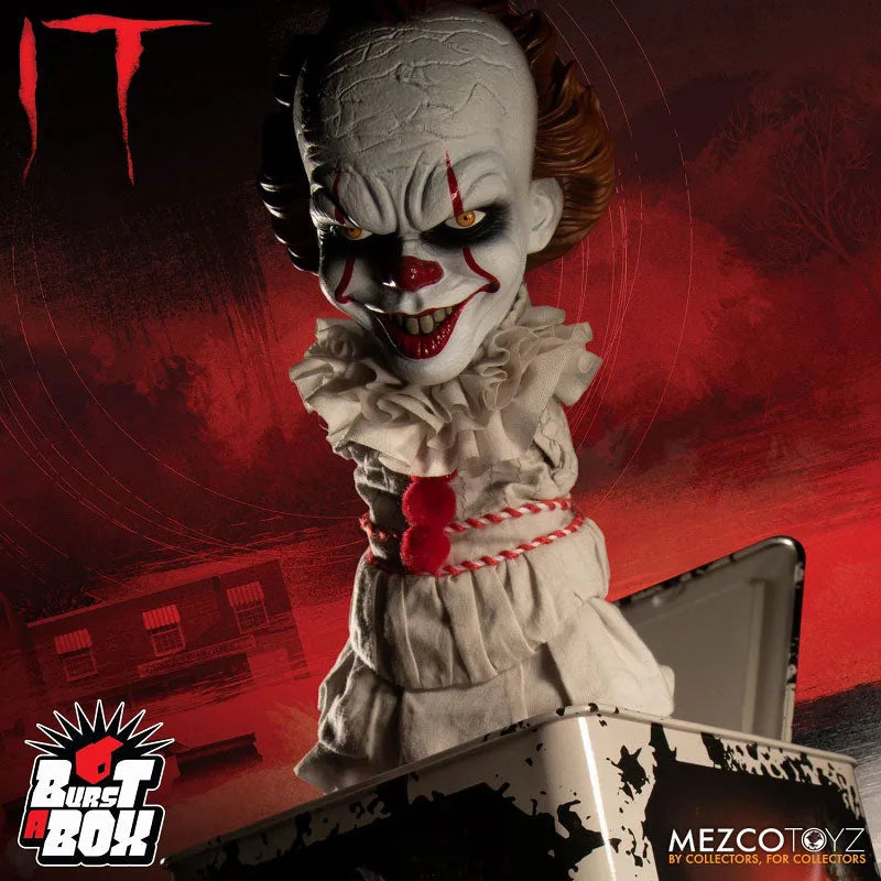 Burst-A-Box / IT: Pennywiseㅤ – Mezco – ActionFigureBrasil