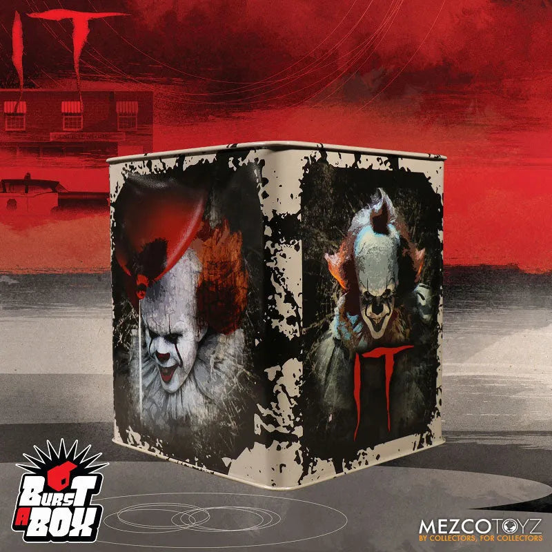 Burst-A-Box / IT: Pennywiseㅤ – Mezco – ActionFigureBrasil