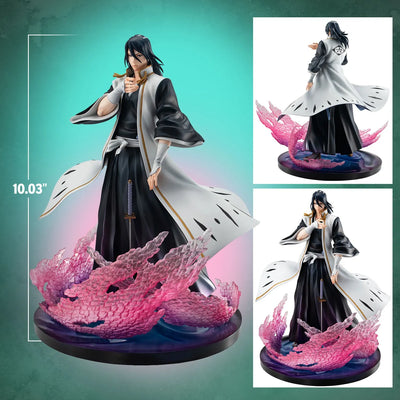Byakuya Kuchiki – MegaHouse – ActionFigure Brasil — com base expositora