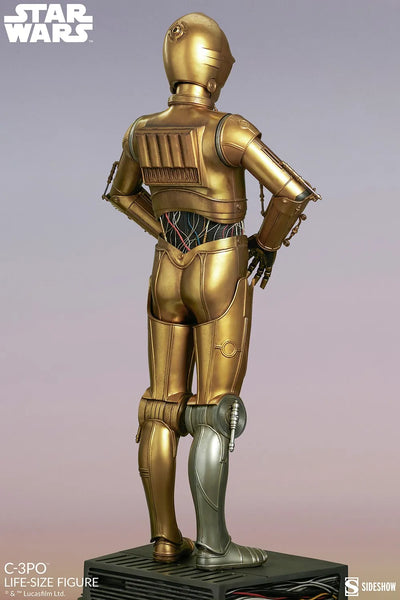 C-3PO - LIMITED EDITION – Sideshow Collectibles – ActionFigure Brasil — com base expositora