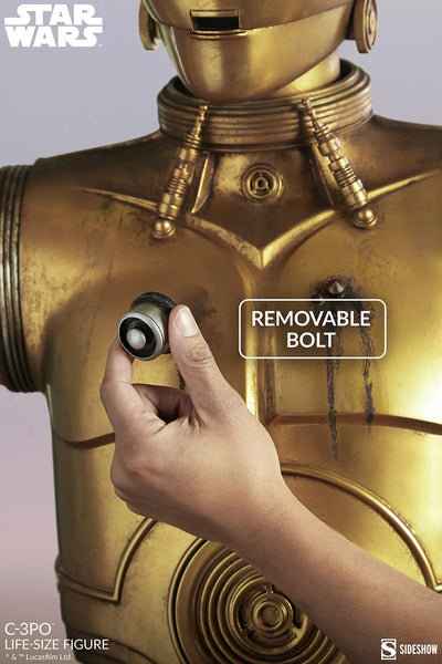 C-3PO - LIMITED EDITION – Sideshow Collectibles – ActionFigure Brasil — embalagem