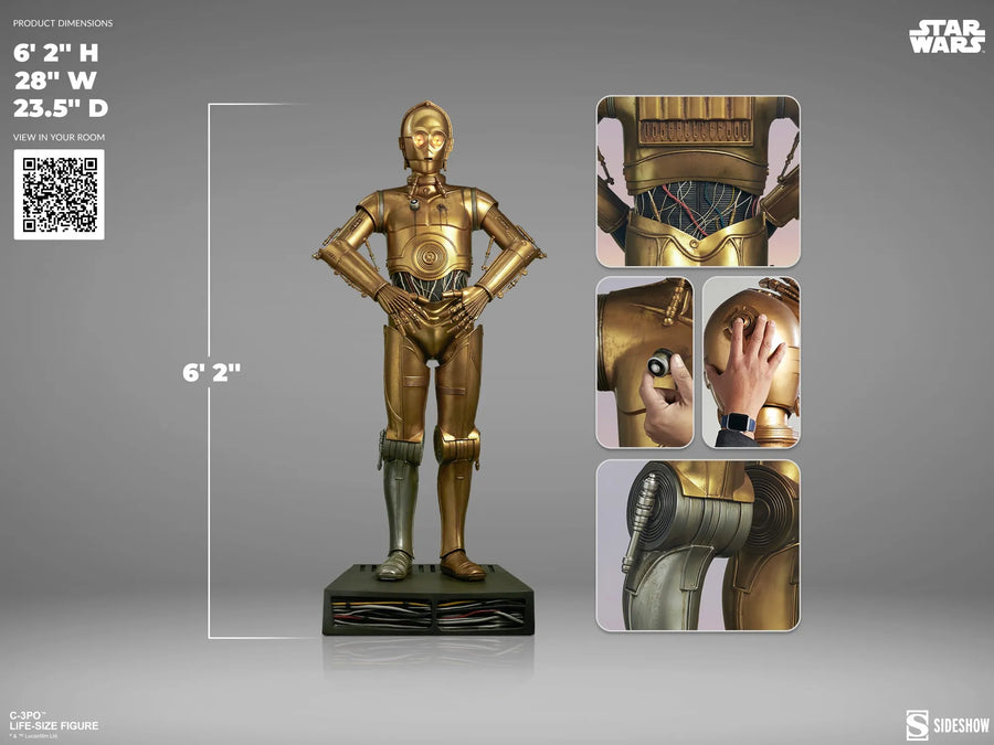 C-3PO - LIMITED EDITION – Sideshow Collectibles – ActionFigure Brasil