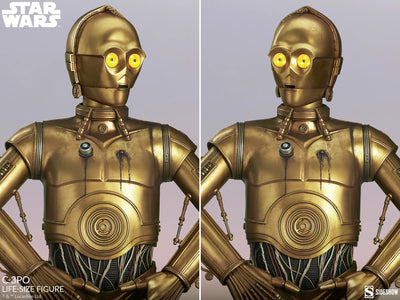 C-3PO - LIMITED EDITION – Sideshow Collectibles – ActionFigure Brasil — ângulo diferente