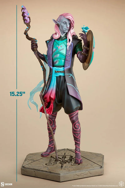 Caduceus Clay - Mighty Nein - LIMITED EDITION – Sideshow Collectibles – ActionFigure Brasil — detalhe do produto