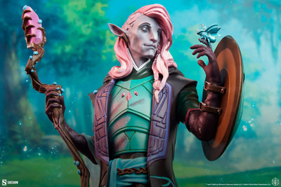 Caduceus Clay - Mighty Nein - LIMITED EDITION – Sideshow Collectibles – ActionFigure Brasil — iluminação de estúdio