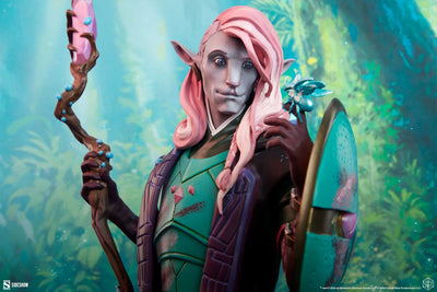 Caduceus Clay - Mighty Nein - LIMITED EDITION – Sideshow Collectibles – ActionFigure Brasil — ângulo diferente
