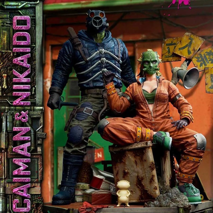 Caiman & Nikaido (Deluxe Version) Dorohedoro – Prime1Studio – ActionFigure Brasil