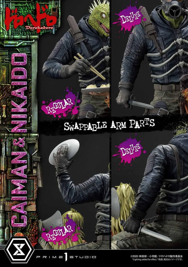Caiman & Nikaido (Deluxe Version) Dorohedoro – Prime1Studio – ActionFigure Brasil
