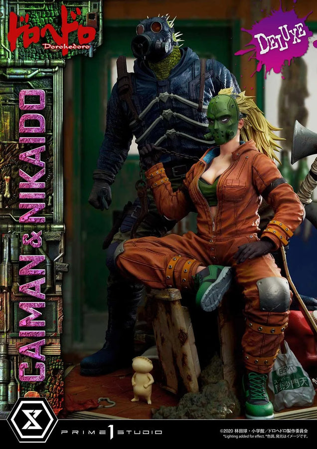 Caiman & Nikaido (Deluxe Version) Dorohedoro – Prime1Studio – ActionFigure Brasil