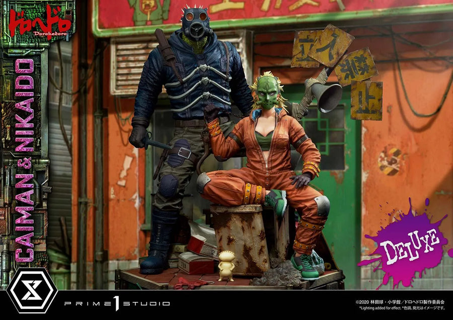 Caiman & Nikaido (Deluxe Version) Dorohedoro – Prime1Studio – ActionFigure Brasil