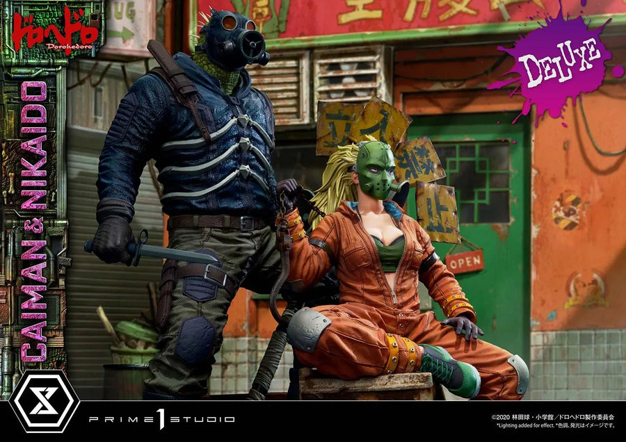 Caiman & Nikaido (Deluxe Version) Dorohedoro – Prime1Studio – ActionFigure Brasil