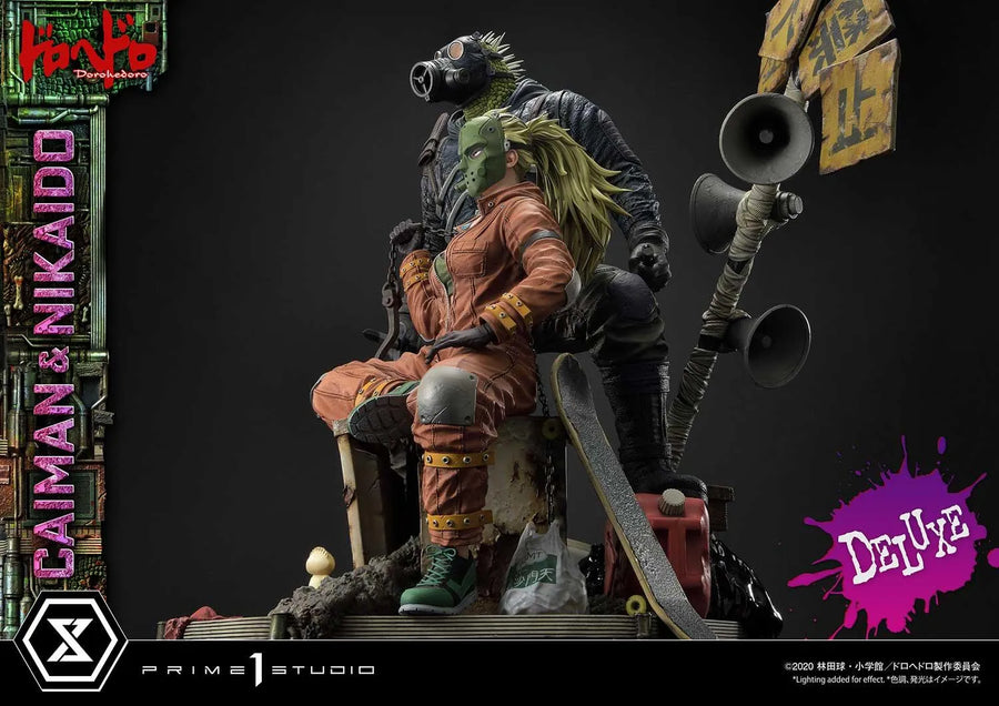 Caiman & Nikaido (Deluxe Version) Dorohedoro – Prime1Studio – ActionFigure Brasil