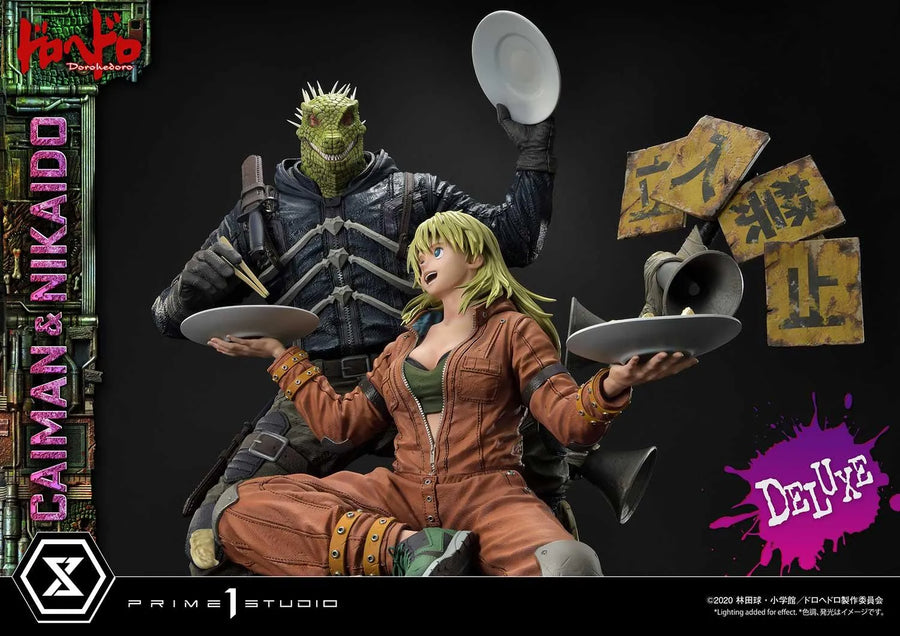 Caiman & Nikaido (Deluxe Version) Dorohedoro – Prime1Studio – ActionFigure Brasil
