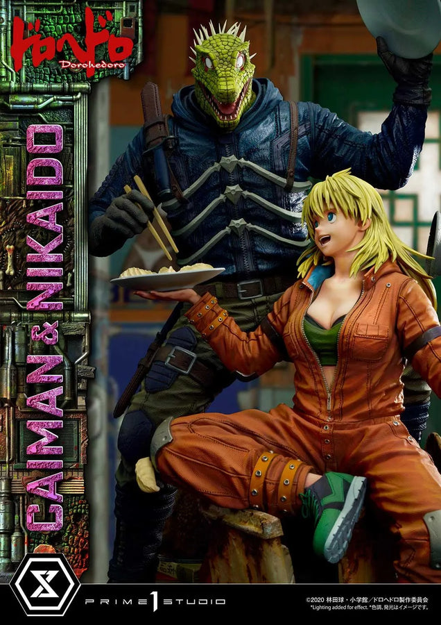 Caiman & Nikaido (Regular Version) Dorohedoro – Prime1Studio – ActionFigure Brasil