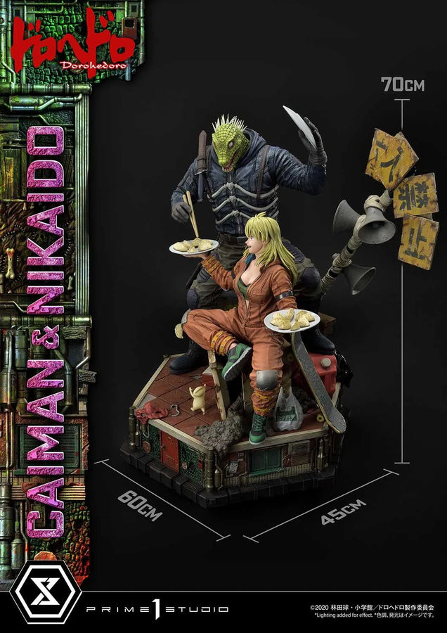 Caiman & Nikaido (Regular Version) Dorohedoro – Prime1Studio – ActionFigure Brasil