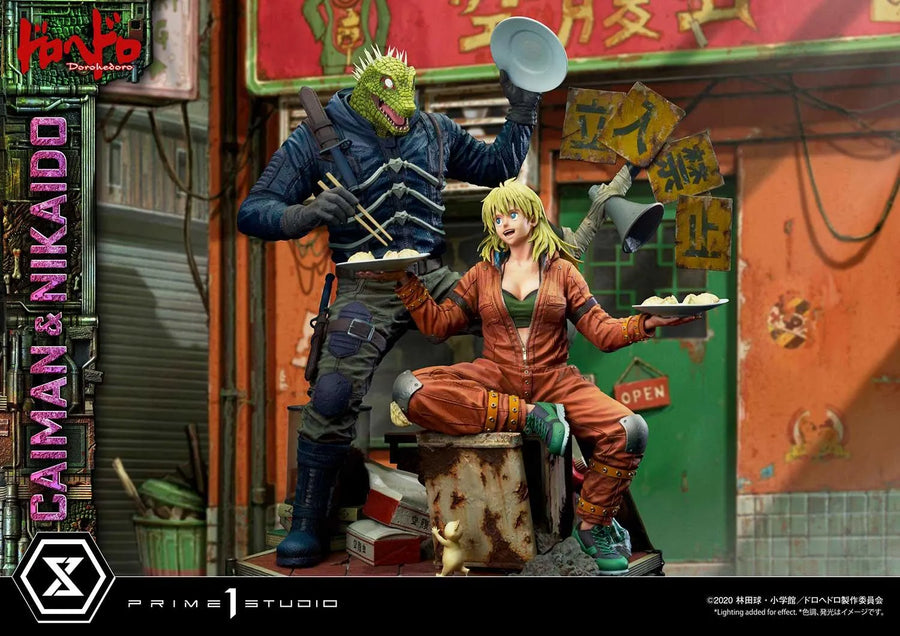 Caiman & Nikaido (Regular Version) Dorohedoro – Prime1Studio – ActionFigure Brasil
