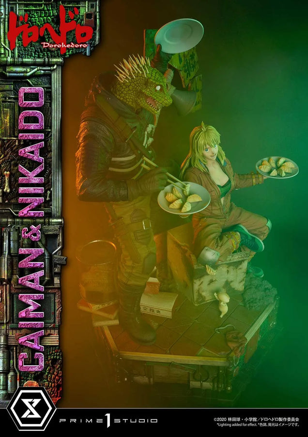 Caiman & Nikaido (Regular Version) Dorohedoro – Prime1Studio – ActionFigure Brasil
