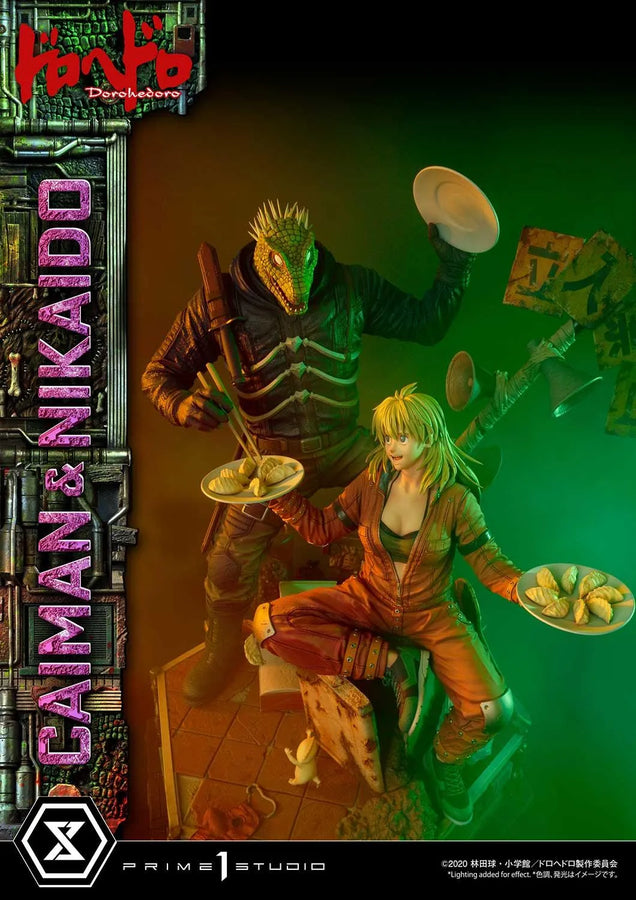Caiman & Nikaido (Regular Version) Dorohedoro – Prime1Studio – ActionFigure Brasil