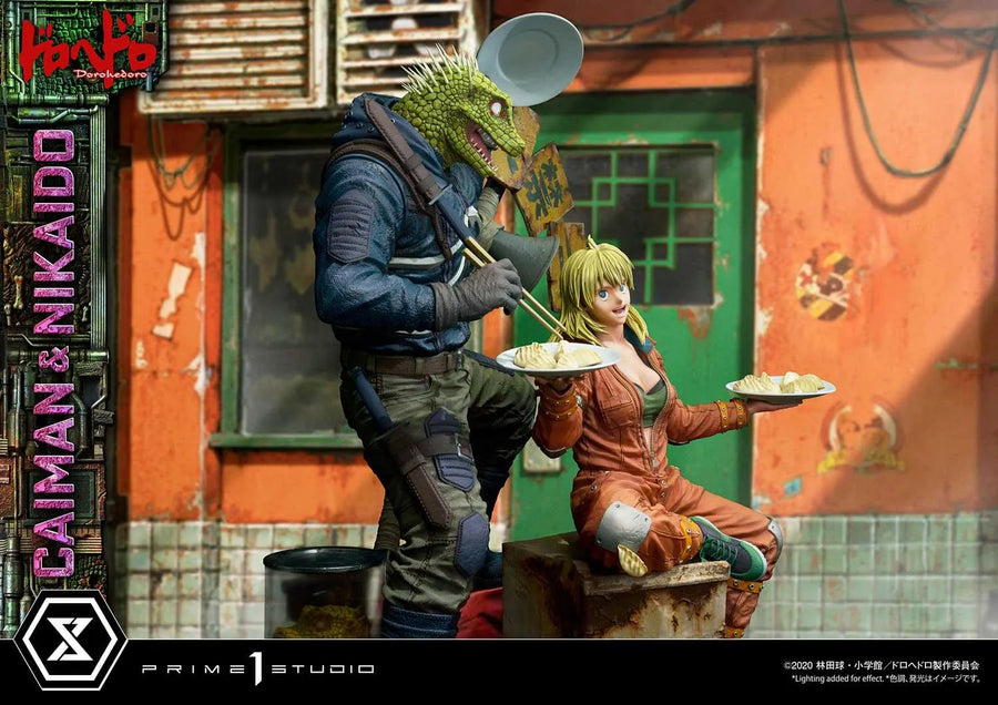 Caiman & Nikaido (Regular Version) Dorohedoro – Prime1Studio – ActionFigure Brasil