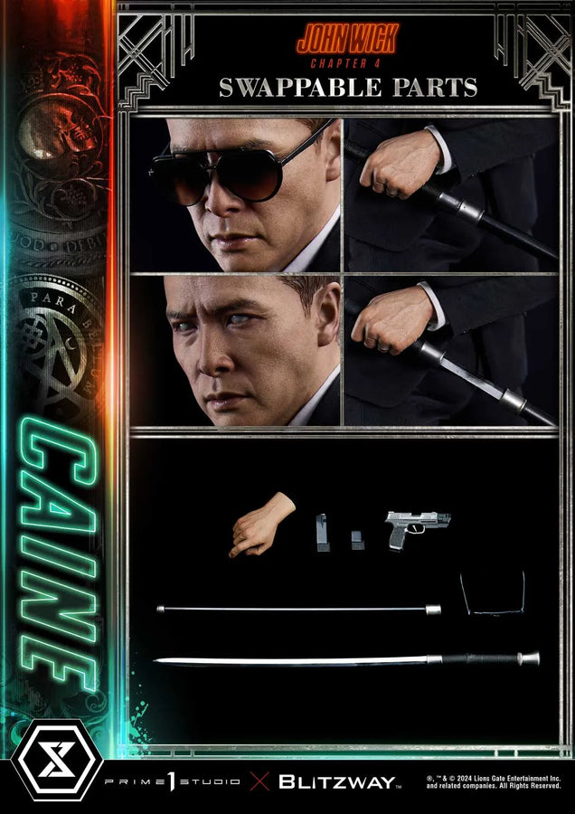 Caine (Deluxe Bonus Version) John Wick: Chapter 4 (Film) – Prime1Studio – ActionFigure Brasil