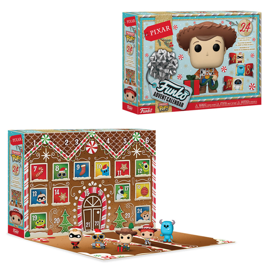 CALENDÁRIO FUNKO POCKET POP CALENDAR ADVENT PIXAR 2024 (75807) BRINDE