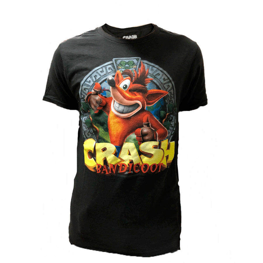 CAMISETA CRASH LOGO CIRCULAR - *MÉDIA* BRINDE