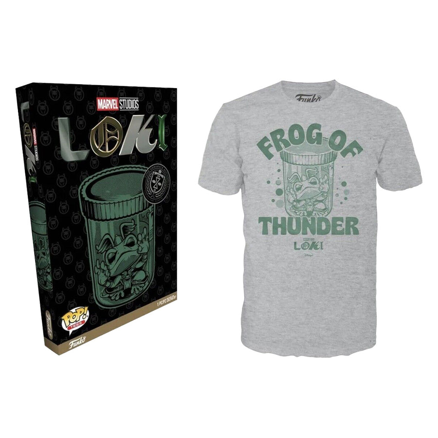CAMISETA FUNKO TEES MARVEL LOKI - FROG OF THUNDER *S* 62653